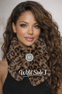 FAUX FUR scarves