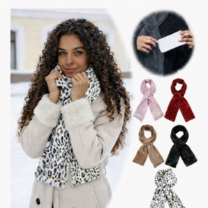 Zip & slay wrap scarf